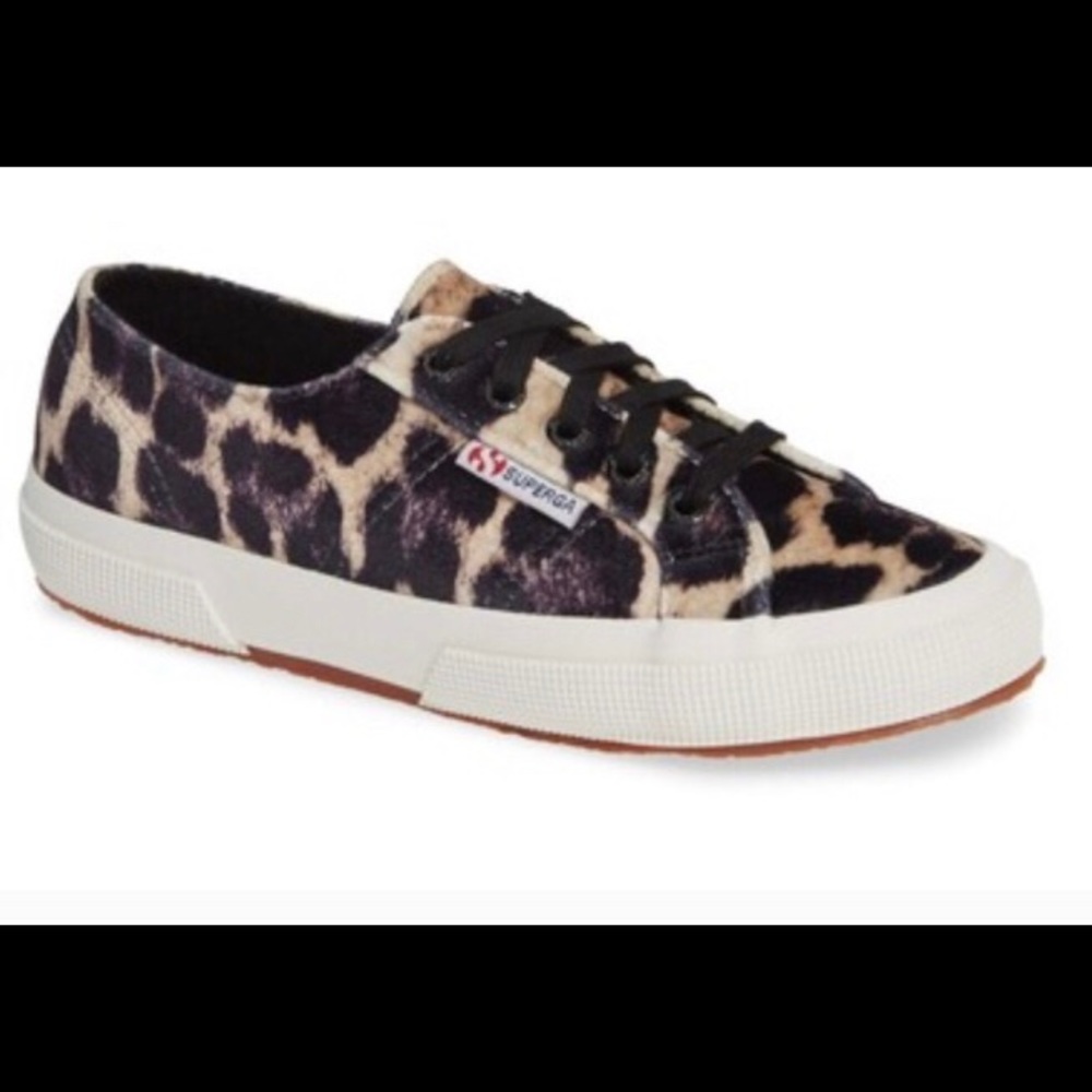 New! Leopard Superga